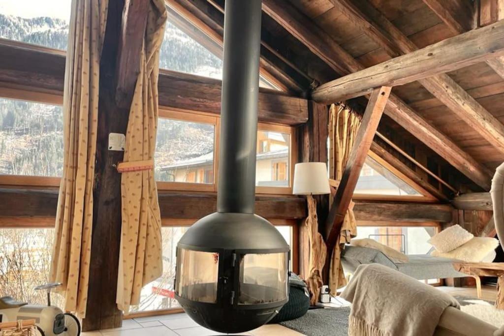 90M2 Hypercentre, Terrace, Next To Ski Lift Chamonix Mont Blanc Exterior foto